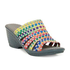 Bernie Mev  Colorful Kent Heel Sandal Size 9